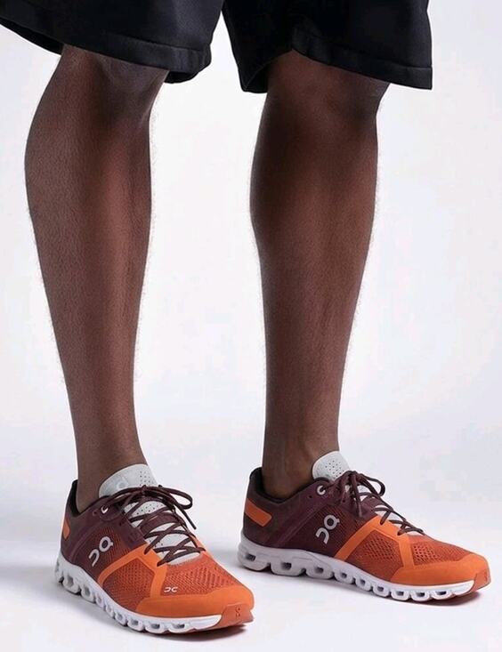 On Cloud Men’s Cloudflow Flare/Dawn Running Shoes Sneakers size 11.5 EU 46 main image 9